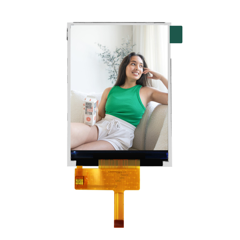 Polcd 40 Pin Touch Screen จอแสดงผล LCD 240x320, MCU FPC 2.8 นิ้ว TFT LCD Touch Panel