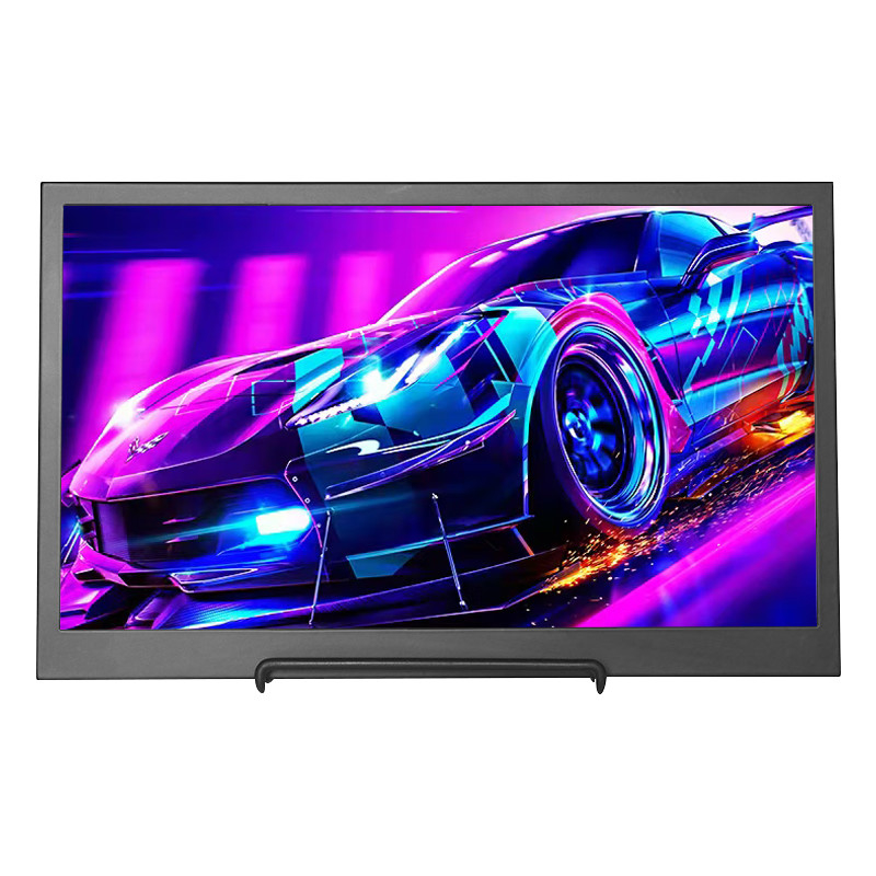 Polcd IPS Panel 15.6 Inch HD Portable Gaming Monitor 1080p หน้าจอคอมพิวเตอร์ LED Display