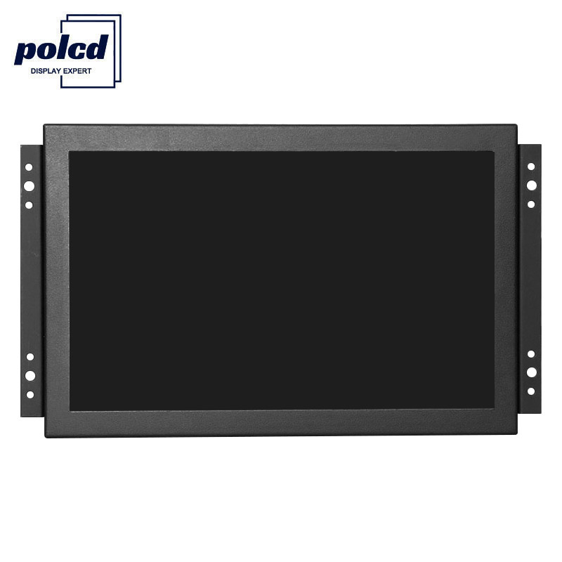 Polcd 10.4 นิ้ว Custom LCD LED Display VGA Open Frame Monitor สำหรับอุตสาหกรรม