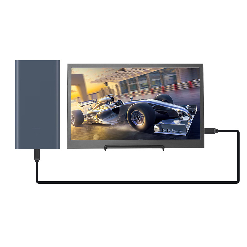 Polcd Metal 11.6 นิ้ว Flat Capacitive Touch 1080p 4k จอภาพพกพาสำหรับแล็ปท็อป USB