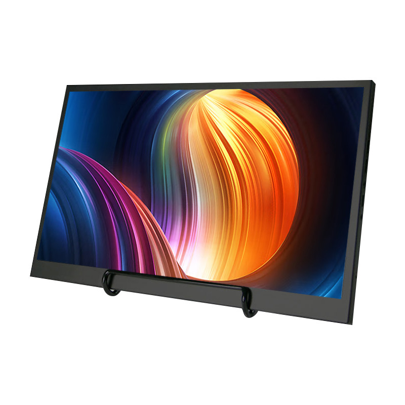 Polcd Metal 11.6 นิ้ว Flat Capacitive Touch 1080p 4k จอภาพพกพาสำหรับแล็ปท็อป USB