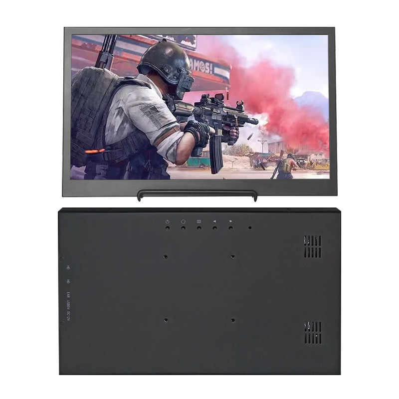 Polcd Metal 11.6 นิ้ว Flat Capacitive Touch 1080p 4k จอภาพพกพาสำหรับแล็ปท็อป USB