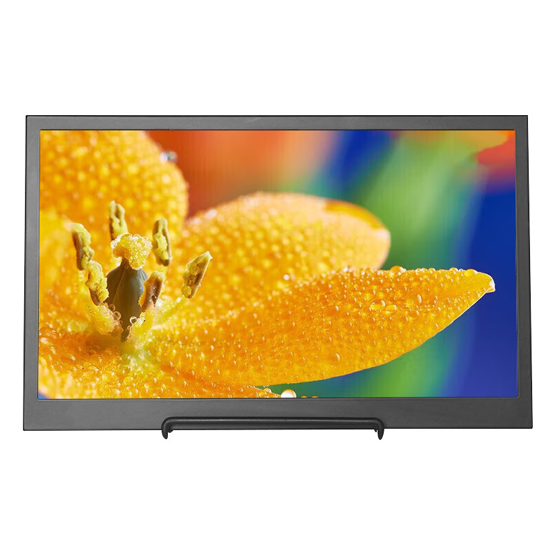 Polcd Type C IPS LED จอภาพคอมพิวเตอร์พกพาแบบฝัง 4K สำหรับเล่นเกมแล็ปท็อป