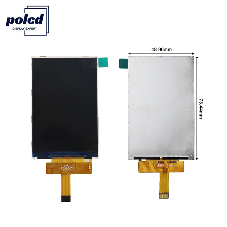 กล้อง 4 บรรทัดอินเทอร์เฟซ SPI จอแสดงผล TFT LCD Polcd แผงสัมผัส 3.5 นิ้ว 320x480