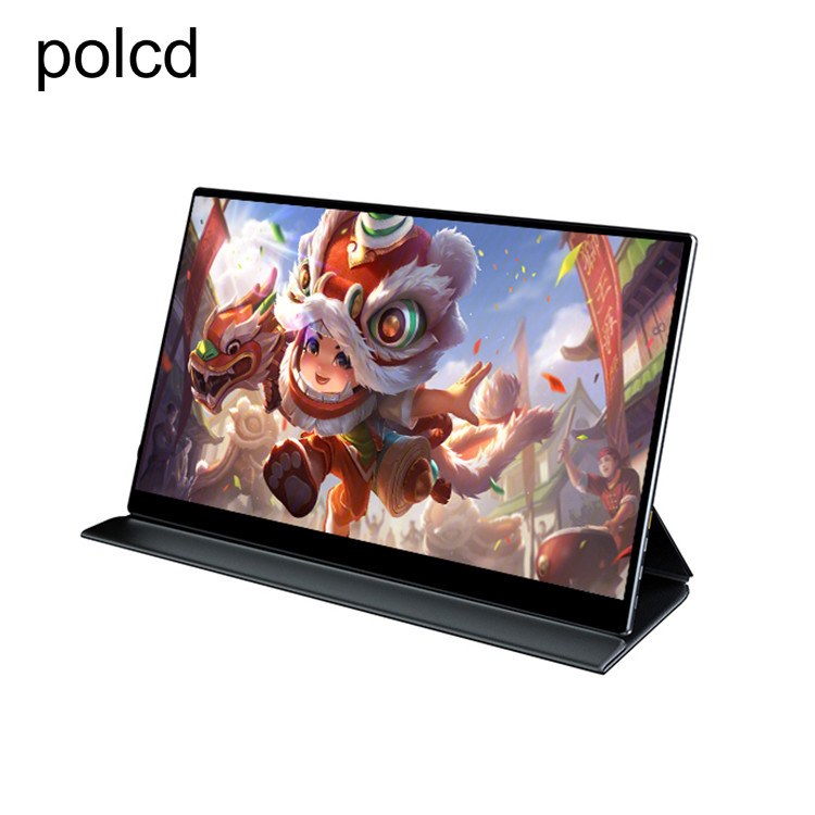 13.3 นิ้ว 1080p VESA Hole Flat Studio ลำโพง LCD Gaming Monitor แบบพกพาสำหรับแล็ปท็อป