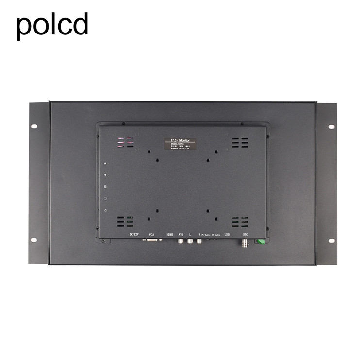 1920x1080 Open Frame Touch Screen Display จอภาพ LCD ความสว่างสูงสำหรับอุตสาหกรรม