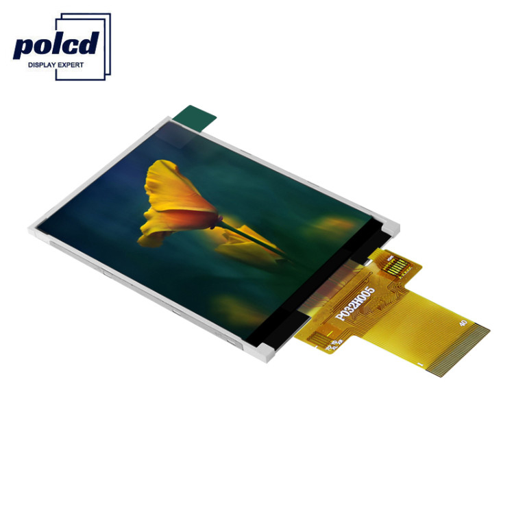 Polcd 3.5 นิ้ว ขนาดพิกเซล 240x320 หน้าจอ TFT ขนาดเล็ก 320x480 ILI9488 Driver IC