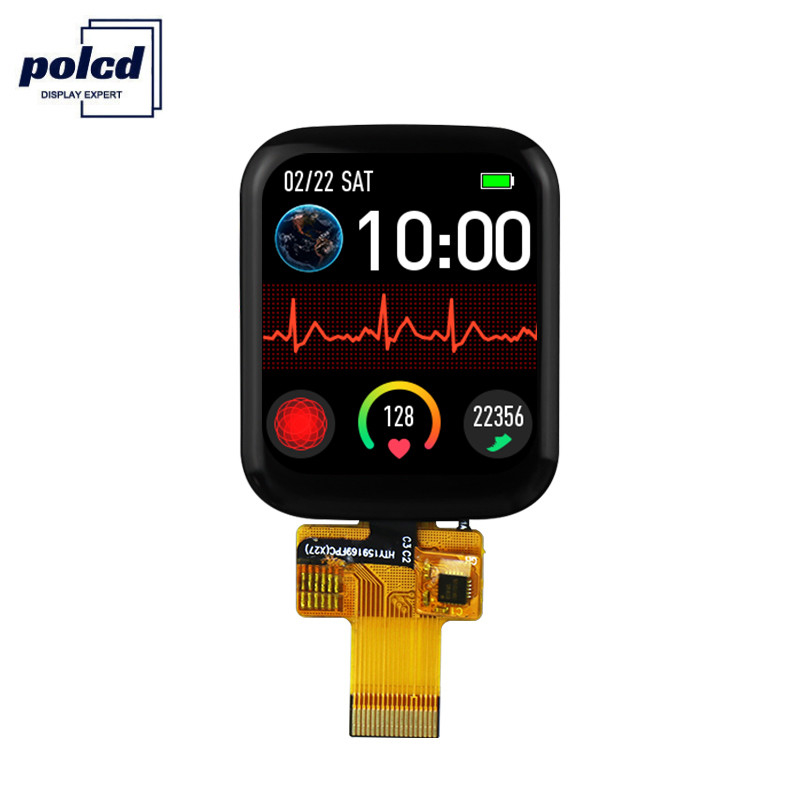Polcd 1.69 นิ้ว 240x240 Ips Lcd ST7789V จอสัมผัส LCD ขนาดเล็ก 4 บรรทัด SPI