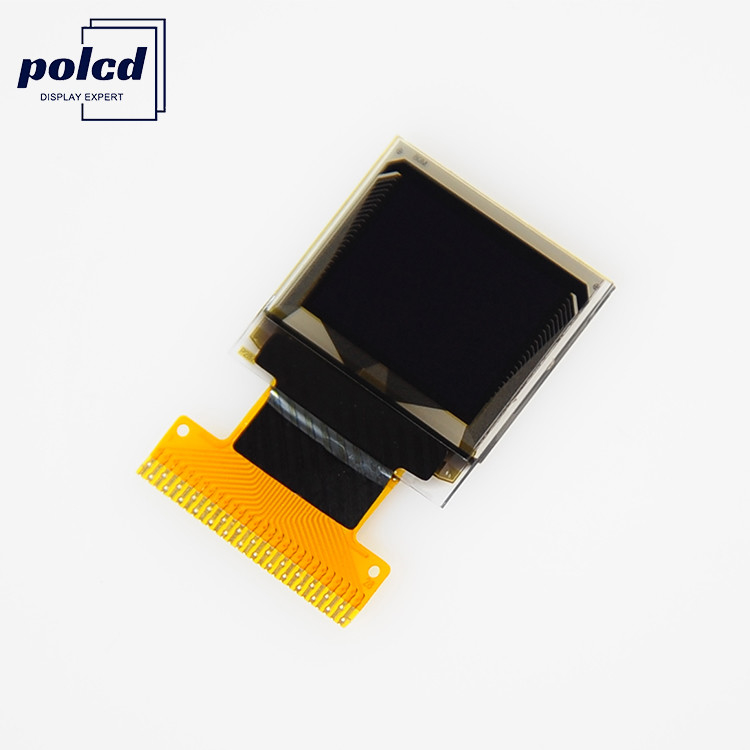 Polcd Pmoled 0.66 นิ้วโมดูล Oled, 64x88 ขนาดที่กำหนดเองจอแสดงผล Oled Micro สีขาว