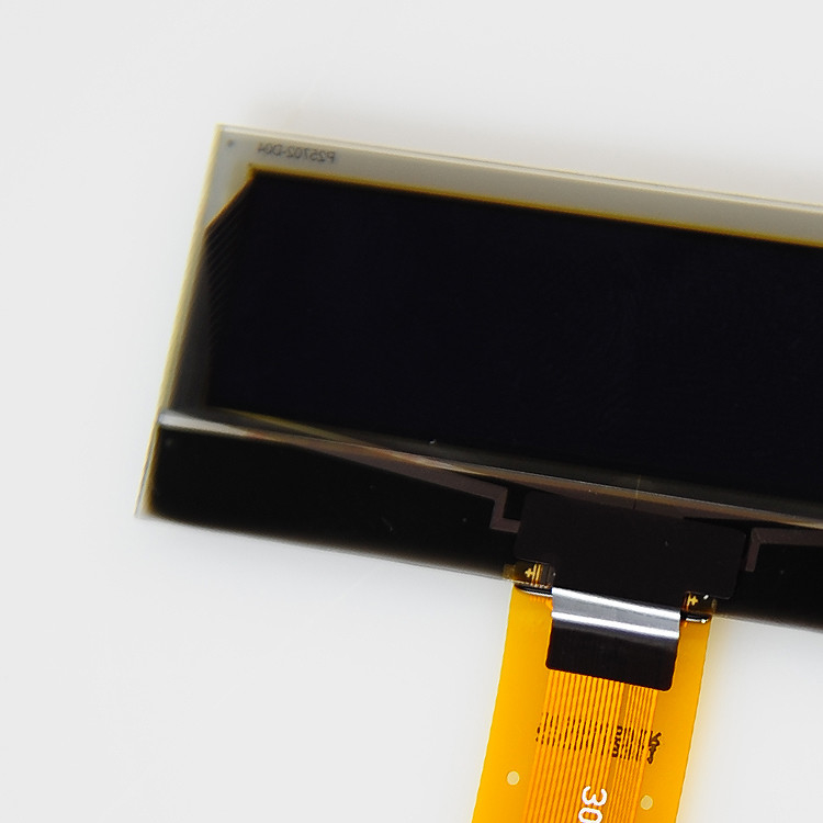 2.23 นิ้ว สีขาว น้ำเงิน เหลือง 128x32 ความละเอียด Small Oled Panel Polcd Industrial