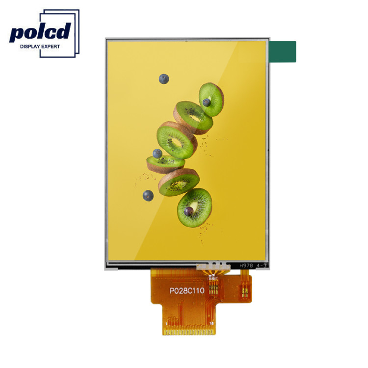 Polcd 260 Nit 240x320 Lcd 2.8 นิ้ว ST7789V แผงสัมผัส LCD 4 Wire SPI