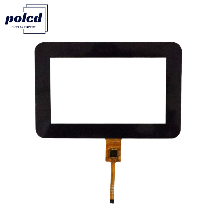 IIC Polcd Lcd Touch Panel Custom 4.3 นิ้ว สแควร์ ความรู้สึกสูง G+G Ctp