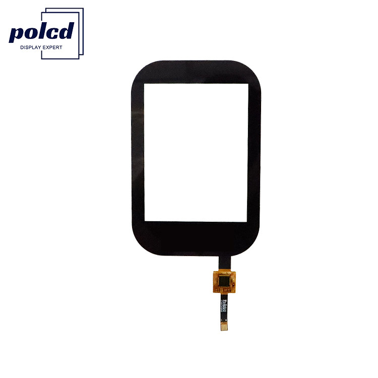 3.2 นิ้วจอสัมผัสจุลินทรีย์ LCD กระจกอุตสาหกรรม G + F Ft6336u Driver Ic I2c อินเตอร์เฟซ