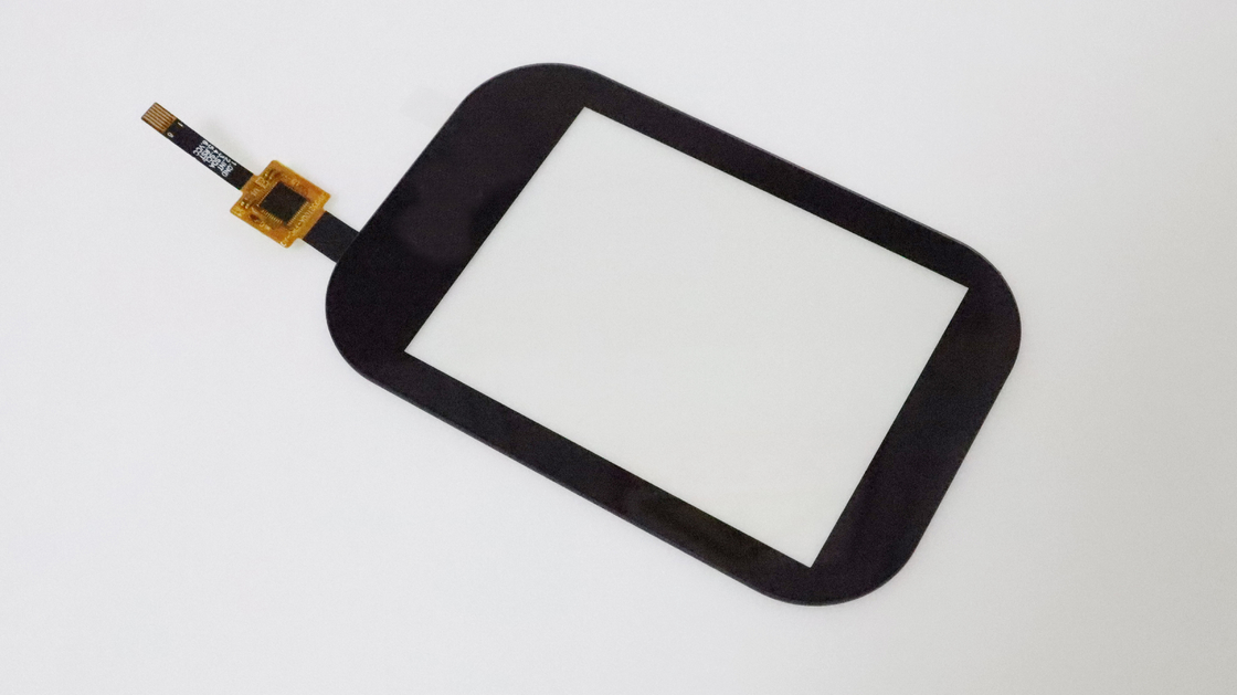 3.2 นิ้วจอสัมผัสจุลินทรีย์ LCD กระจกอุตสาหกรรม G + F Ft6336u Driver Ic I2c อินเตอร์เฟซ