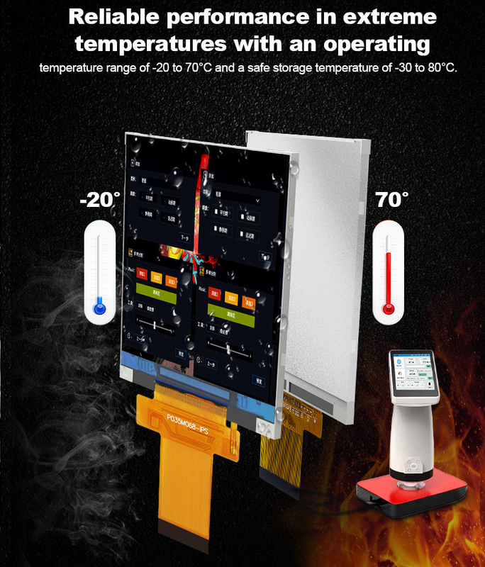 Ili9488 Tft Touch Screen Polcd 3.5 นิ้ว Lcd Module 320x480 Ips มุมการดู อินเตอร์เฟซ Rgb