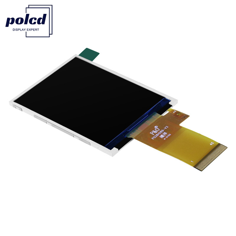 Polcd ความละเอียดสูง 480x640 โมดูล TFT LCD 2.8 นิ้วพร้อมอินเทอร์เฟซ SPI RGB CTP