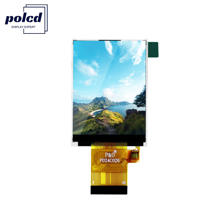 Polcd ST7789V 2.4 นิ้ว Tft Display 12 0'CLOCK 240x320 tft แผ่นจอ LCD