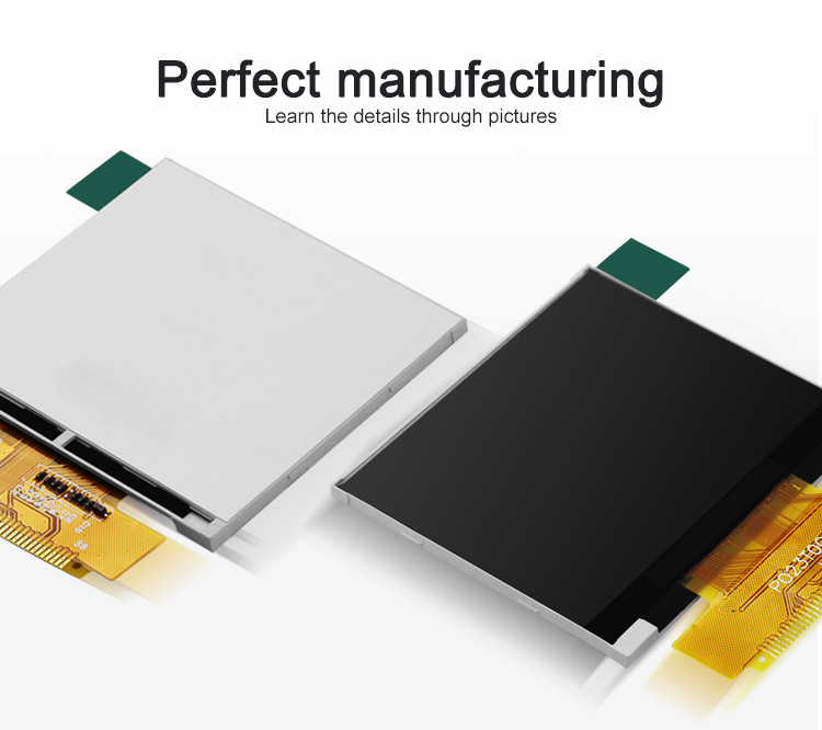 Polcd 2.31 นิ้ว 320x240 ความละเอียด 8080 MCU อินเตอร์เฟซ ILI9342C โมดูลจอ LCD สี