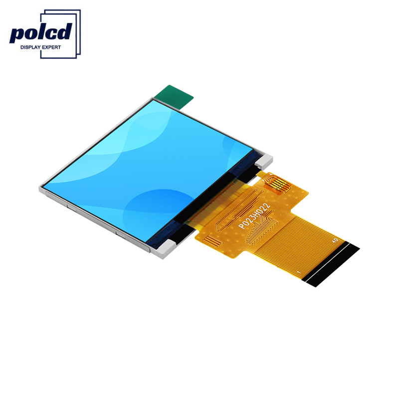 Polcd สีดํา 320*240 RGB TFT Display 18 Bit ความสว่างสูง 2.31 นิ้ว แพนล์ LCD