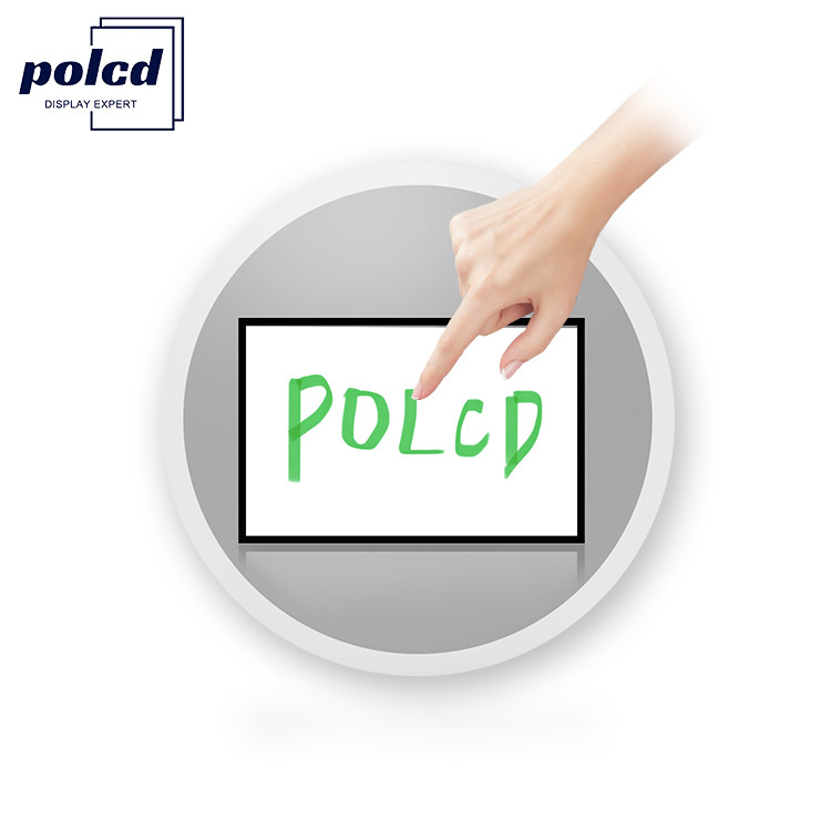 Polcd 8 นิ้ว Multitouch Mirror Glass Display อุตสาหกรรม ปานีลจอสัมผัสจอจอจอจอจอจอจอจอ