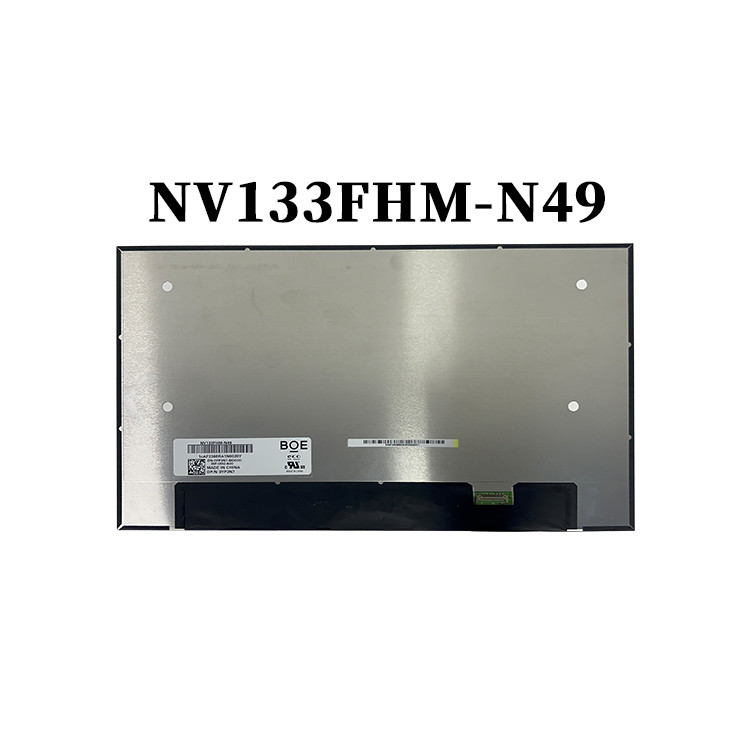 13.3 นิ้ว NV133FHM-N49 LCD Laptop Screen Panel 60Hz 1920x1080 FHD IPS TFT Module Display สําหรับคอมพิวเตอร์