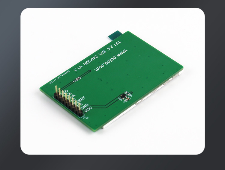 Polcd RoHS Color 262K LCD TFT 2.4 นิ้ว ST7789V2 แผงสัมผัส TFT