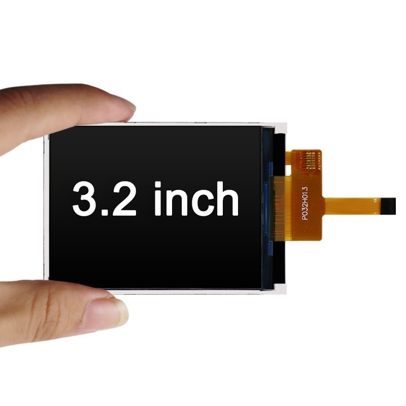 Polcd ST7789V 3.2 นิ้ว TFT LCD สี 262K จอแสดงผล TFT LCD 48.6 มม. 12 0'CLOCK