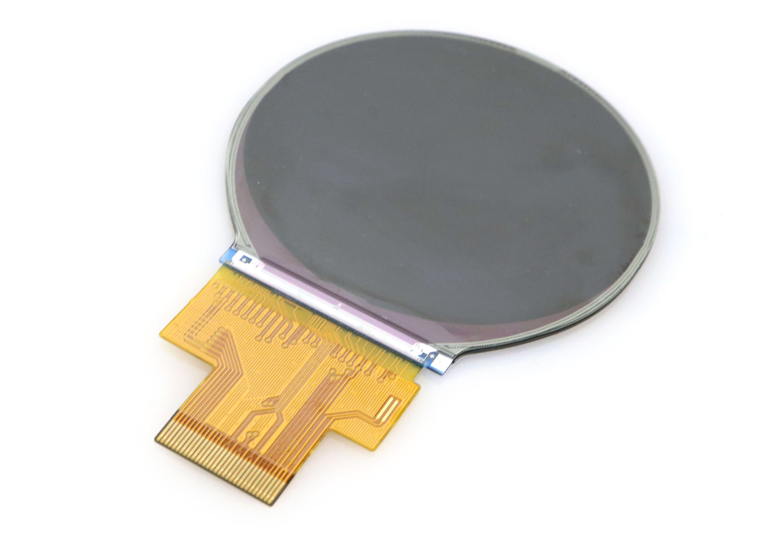 Polcd 2.1 นิ้ว IPS LCD กลมขนาดเล็ก 480*480 ผิวหน้า Mipi ST7701S มวงกลม โมดูลจอ TFT กลม