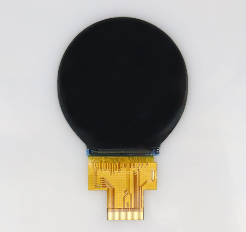 Polcd 2.1 นิ้ว IPS LCD กลมขนาดเล็ก 480*480 ผิวหน้า Mipi ST7701S มวงกลม โมดูลจอ TFT กลม