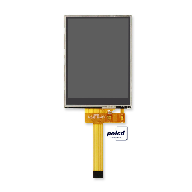 Polcd 2.8 นิ้ว TFT LCM Qvga 240x320 14pins RTP Resistive Touch ST7789V 2.8