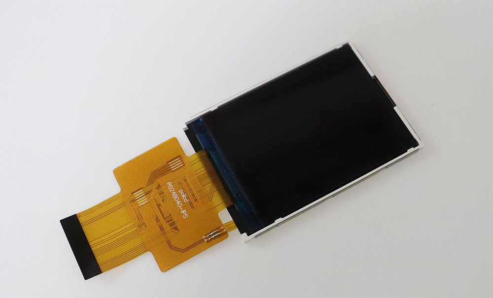 Polcd 2.4 นิ้ว IPS LCD Screen ความสว่างสูง 450 นิต MCU ST7789V 240x320 ความละเอียด TFT LCD Display Module
