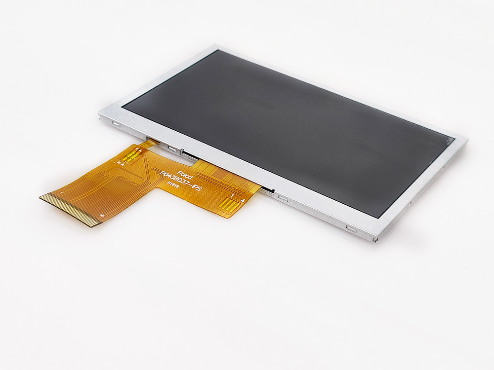 Polcd 4.3 นิ้ว Custom LCD Screen 480x272 อุตสาหกรรมส่ง MCU SPI 4.3 