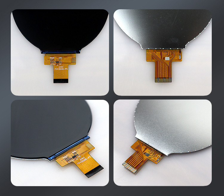 Polcd 4'' LCD Module 720*720 ST7703 IPS 300 ความสว่าง MIPI วงกลม 4 นิ้ว วงกลม TFT Display Panel