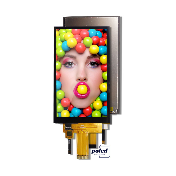 Polcd 5 Inch LCD Vertical Screen 720*1280 MIPI อินเตอร์เฟซ แพนล์สัมผัสจุจุ IPS 5' TFT