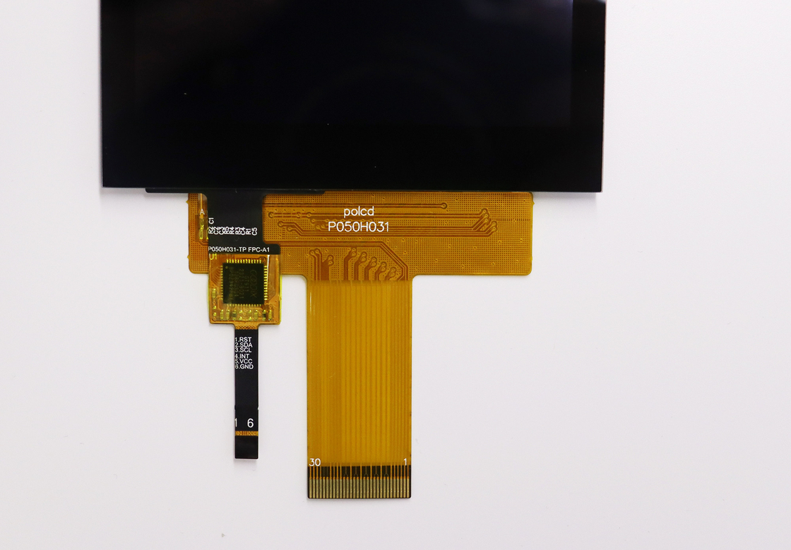 Polcd 5 Inch LCD Vertical Screen 720*1280 MIPI อินเตอร์เฟซ แพนล์สัมผัสจุจุ IPS 5' TFT