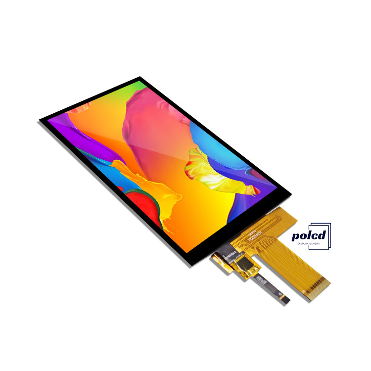 Polcd 5 นิ้ว Industrial Touch LCD IPS มุมมองที่กว้าง ST7703 ic 5 นิ้ว 720x1280 TFT LCD Panel