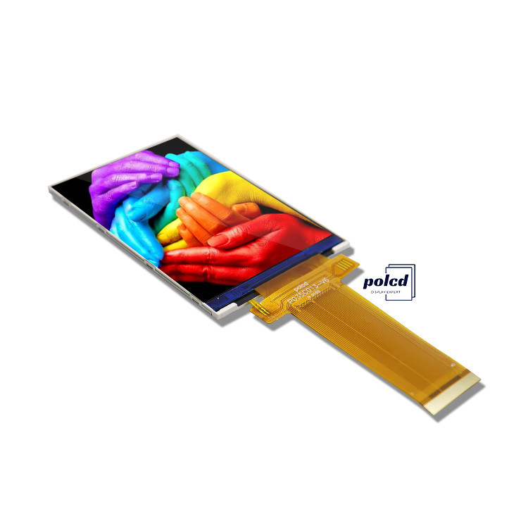 Polcd 3.5 Inch QVGA LCD Display พร้อมความละเอียด 320x480 MCU SPI Interface Touch Panel 3.5
