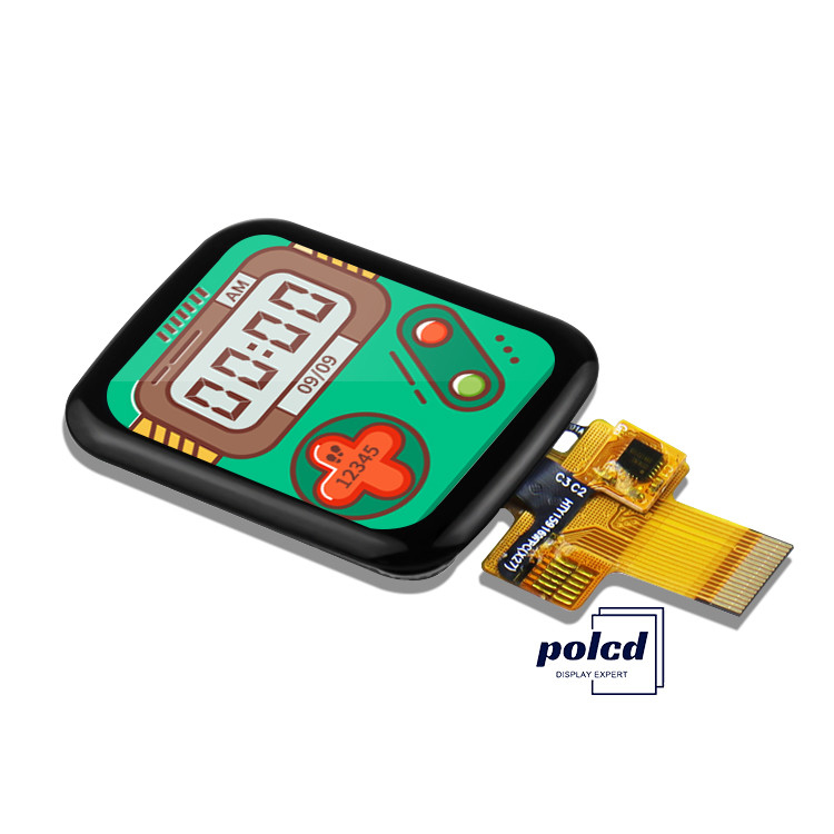 Polcd 1.69 นิ้ว TFT หน้าจอสัมผัสแบบ Capacitive 4 บรรทัด SPI 240x280 IPS LCD