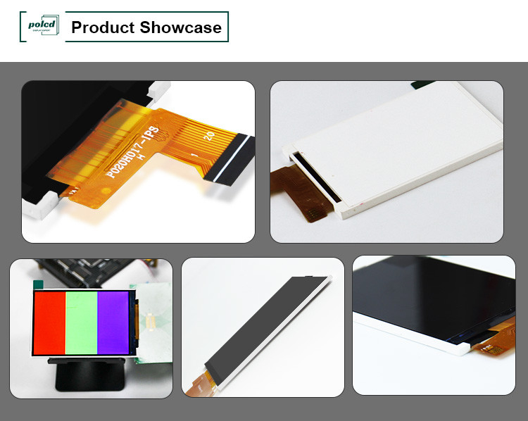 Polcd MCU 8 BIT 2 นิ้ว TFT Display 30.6mm IPS TFT LCD Display
