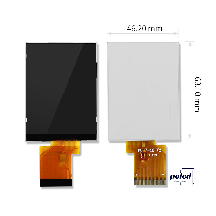 Polcd ILI8961 2.7 TFT LCD 960X240 จอแสดงผล TFT LCD RGB 8 บิต 6 0'CLOCK