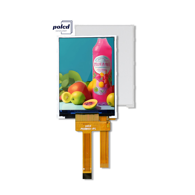 Polcd ผู้ผลิต 2.8 นิ้ว แมทริกซ์ 240x320 TFT Display 20 Pin FPC LCM ST7789 โมดูล LCD