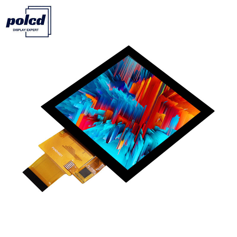 Polcd 4 นิ้ว Lcd Panel 480*480 IPS LCD Display ความสว่างสูง RGB Interface TFT LCD Module