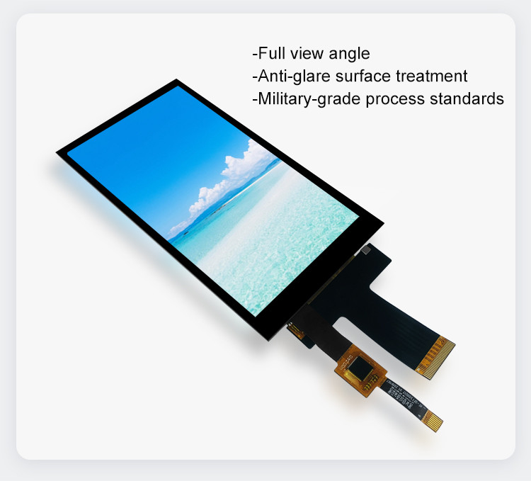 Pocld 5 นิ้ว TFT Module ความละเอียด 720 * 1280 อินเตอร์เฟซ MIPI 30pin TFT LCD Display With Capacitive Touch Panel