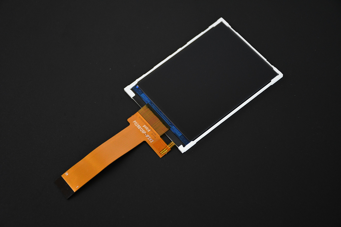 Polcd 2.8 นิ้วจอ LCD 240x320 MCU อินเตอร์เฟซมุมมองกว้าง TFT โมดูลจอ LCD ทรานฟเลคติฟ