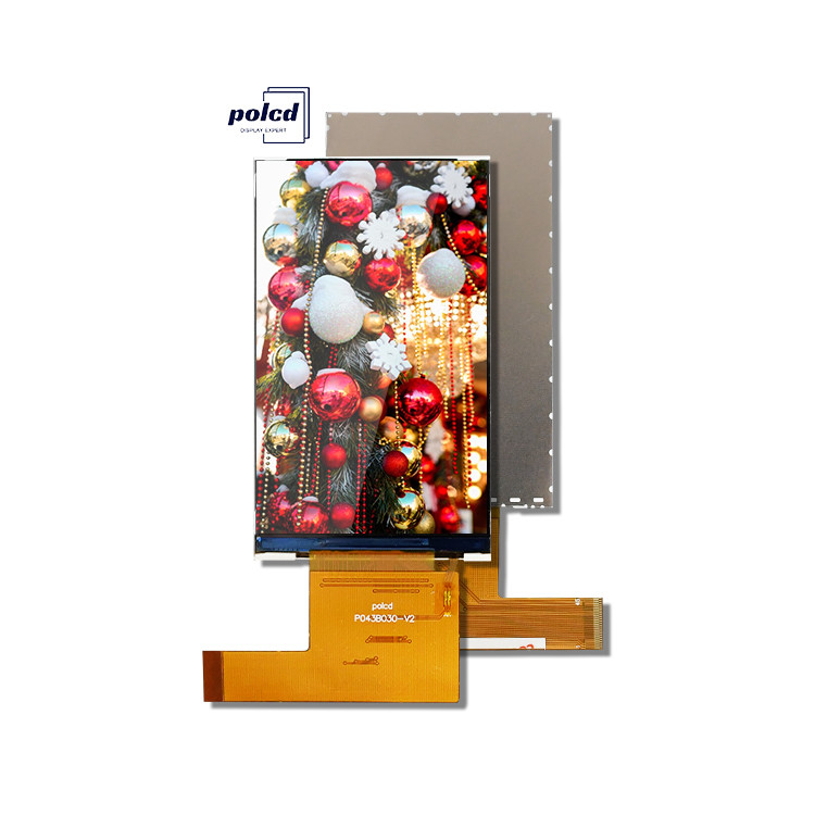 Polcd 4.3 นิ้ว IPS TFT Screen 480*800 RGB ผิวหน้า ST7701S ผิวเคลื่อน