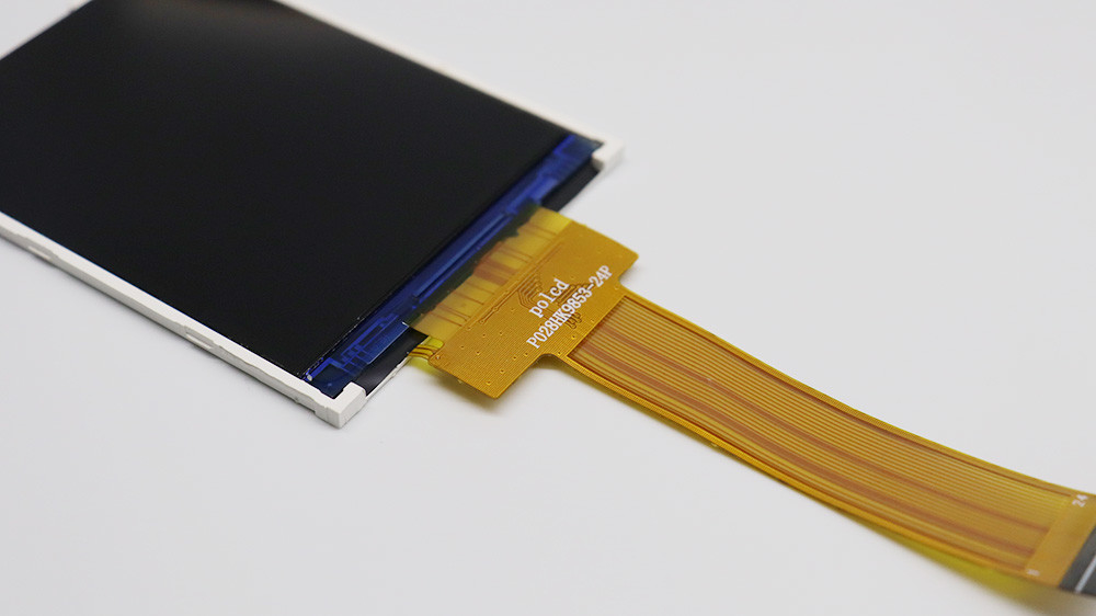 Polcd 2.8 นิ้ว TFT 240*320 จอสีเล็ก JD9853 จับ IC Spi อินเตอร์เฟซ IPS TFT จอ LCD