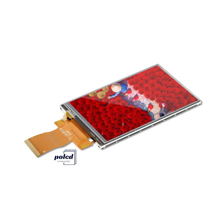 Polcd Custom 3.95 นิ้ว 320x480 Ips Tft Lcd อินเตอร์เฟส RGB โมดูลจอเหลวคริสตัลด้วยการสัมผัส