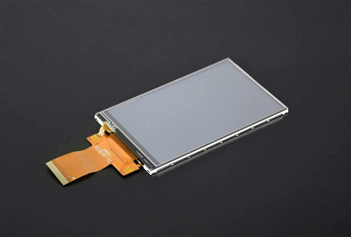 Polcd Custom 3.95 นิ้ว 320x480 Ips Tft Lcd อินเตอร์เฟส RGB โมดูลจอเหลวคริสตัลด้วยการสัมผัส