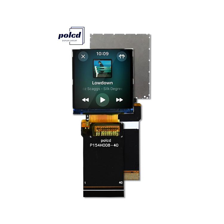 Polcd 1.54 นิ้ว IPS TN Micro TFT LCD Module พร้อม LED Backlight 240x240 ST7789T3 Driver IC LCD Display จอ