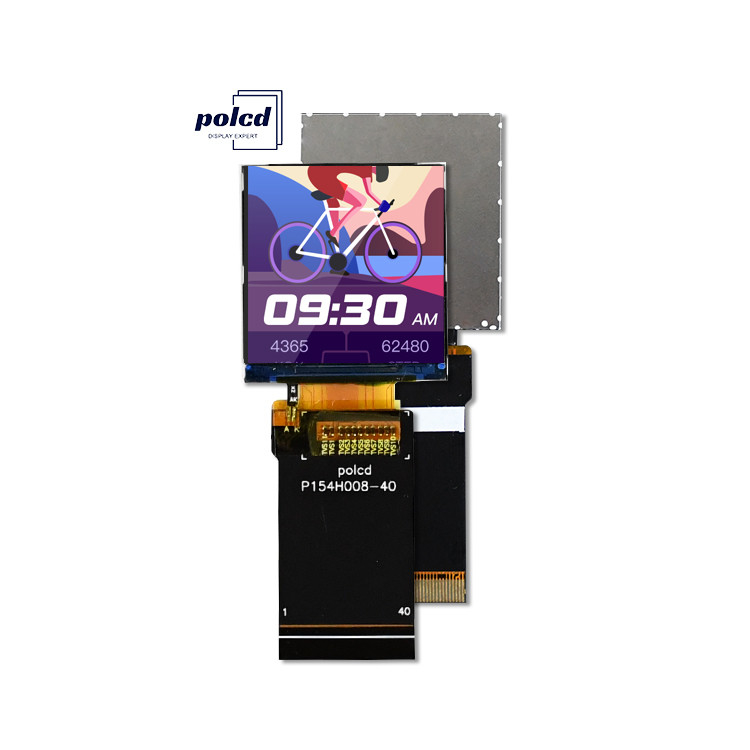 Polcd 1.54 Inch Liquid Crystal Display Module ST7789T3 Ic 240x240 สี TFT IPS จอ LCD